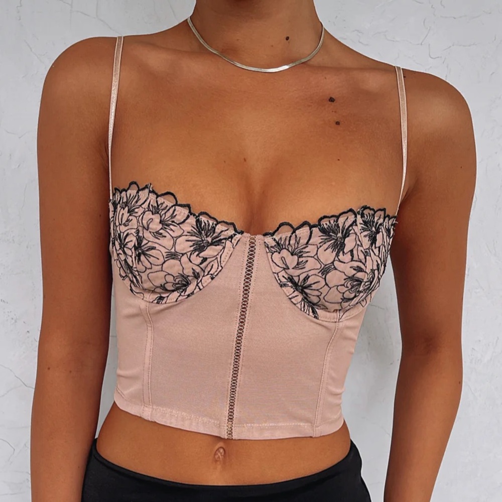 White Fox Bustier